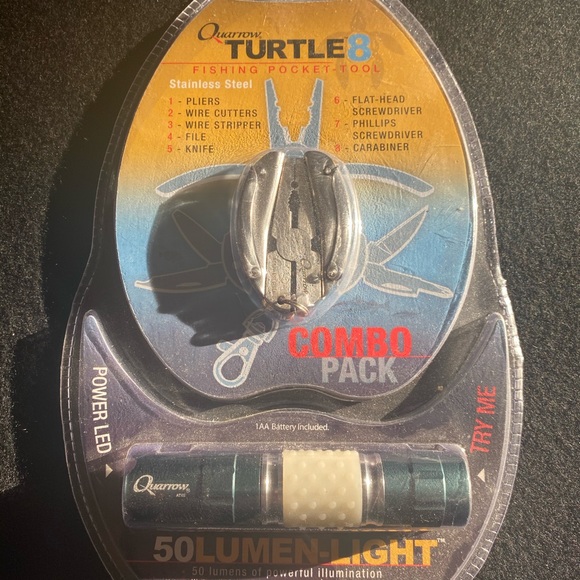 Turtle Other - Turtle Fishing Pocket Tool with 50 Lum. flashlight
